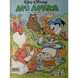Walt Disney's Aku Ankka (1989) #32 VF+ Sanoma (Finland)